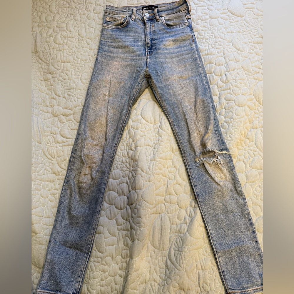 Zara High Waisted Skinny